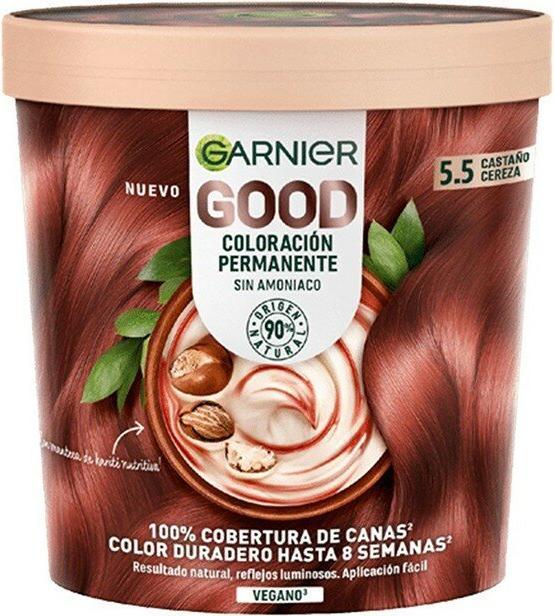 Garnier Auburn Hibiscus Brown 550 Hair Dye with Your Own Hands Complete Set Cocoon 5.5 (550 Auburn Hibiscus Brown)