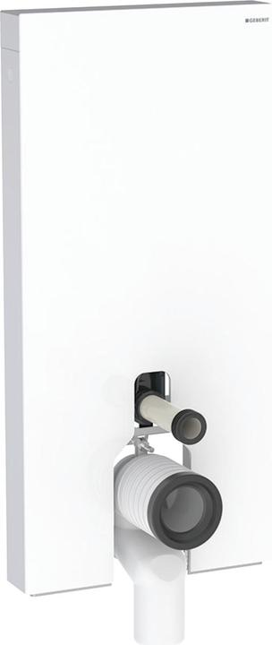 Actual product image Geberit Monolith PLUS sanitary module for stand-alone toilet, 101cm, water connection on side, with