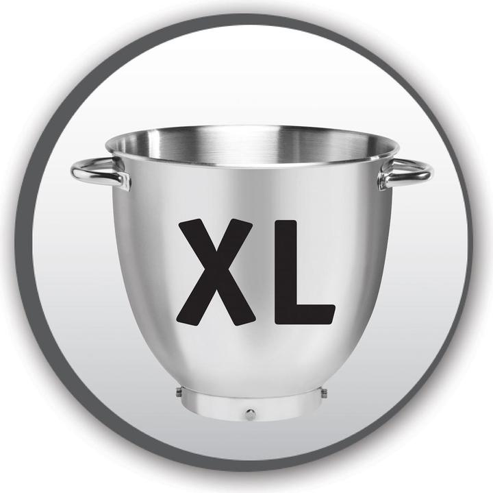 Image du produit Moulinex Robot de cuisine Masterchef Grande Argent (1500 W)