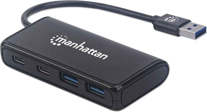 Immagine prodotto Manhattan 4 porte USB 3.2 Hub Gen 1 (USB-C, 4 porte)
