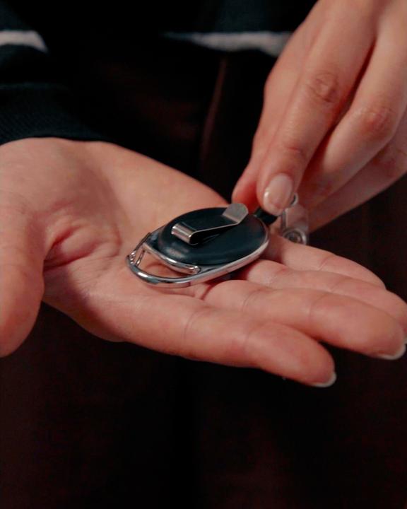 Produktbild Werkstein Anti-Lost Key-Bak Schlüsselanhänger mit Gürtelclip / Kartenhalter / Ausweishülle 3er Set
