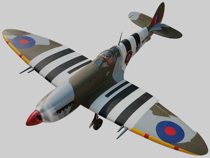 Produktbild Seagull Models SG-Models ) Spitfire 80" 35-45ccm MIT elektrischem Einziehfahrwerk ARF (Warbird)