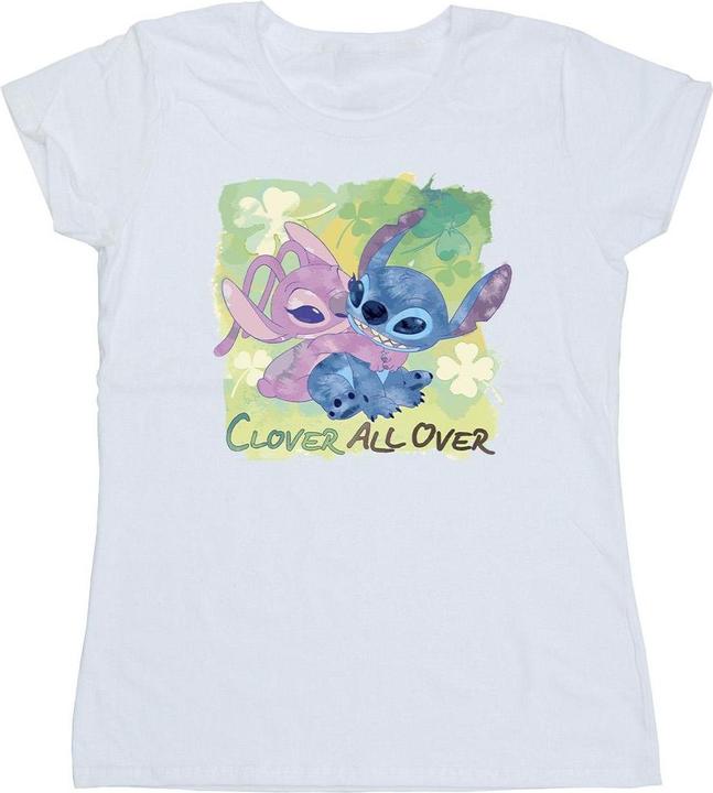 Produktbild Disney Lilo And Stitch St Patrick's Day Clover TShirt (M)