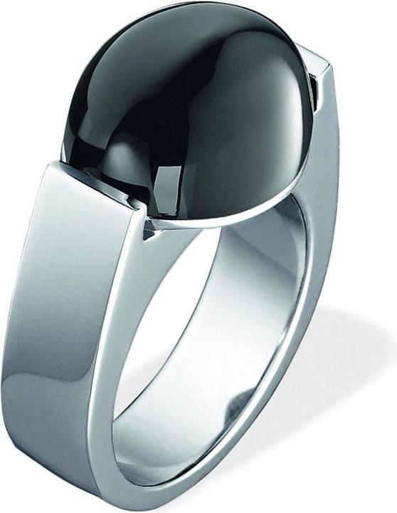Actual product image Xen Ring with onyx cabochon (49)