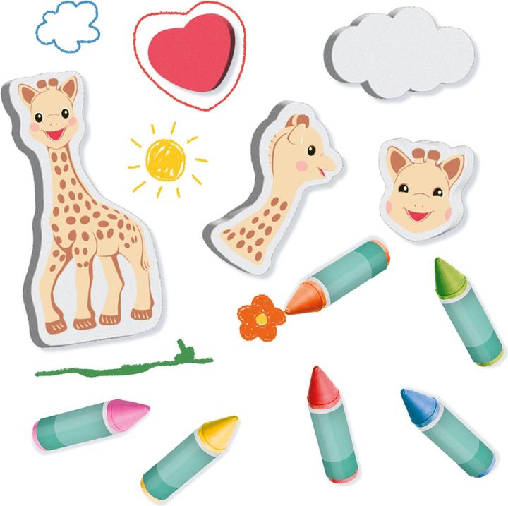 Produktbild Ses Sophie La Giraffe Badekreide mit Formen