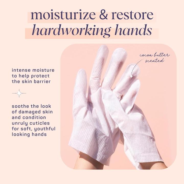 Actual product image SpaLife Moisturising gloves with cocoa butter & vitamin E