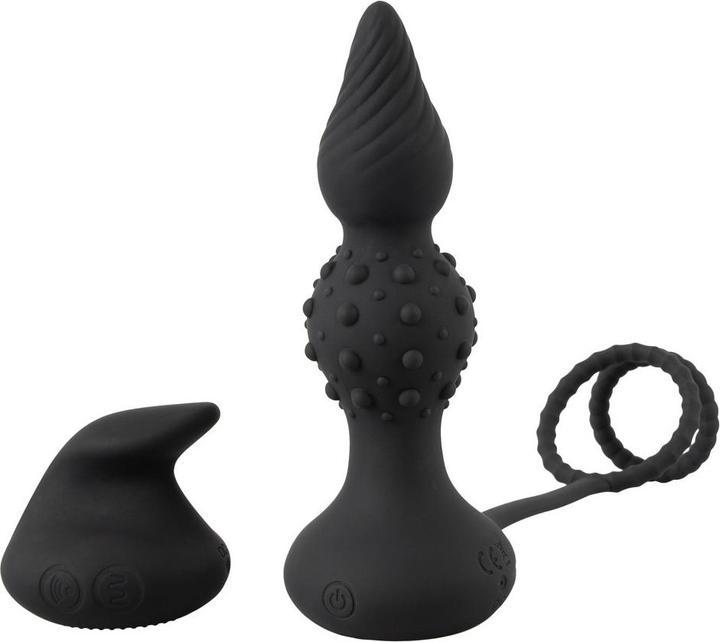 Produktbild Rebel Cock ring with RC butt plug (3.50 cm)