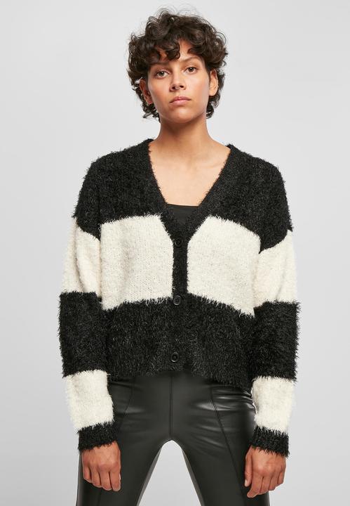 Produktbild Urban Classics Ladies Short Oversized Feather Cardigan (XL)