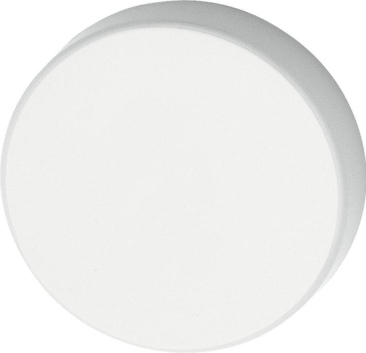 Actual product image Hewi Blind rosettes flat ø55x10.5mm with threaded screws polyamide pure white (Door set)