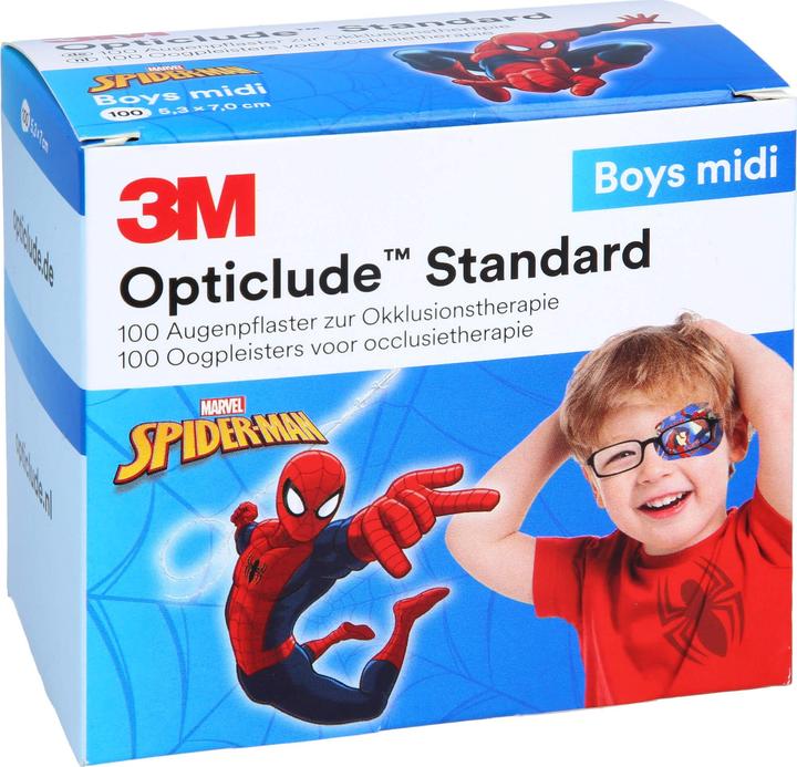 Produktbild 3M Opticlude Standard Boys Midi Disney Augenpflaster, 100 St. Pflaster (100 x)