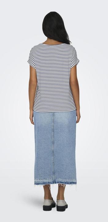 Image du produit Only Onlmoster Stripe S/S O-Neck Top Jrs Noos (L)