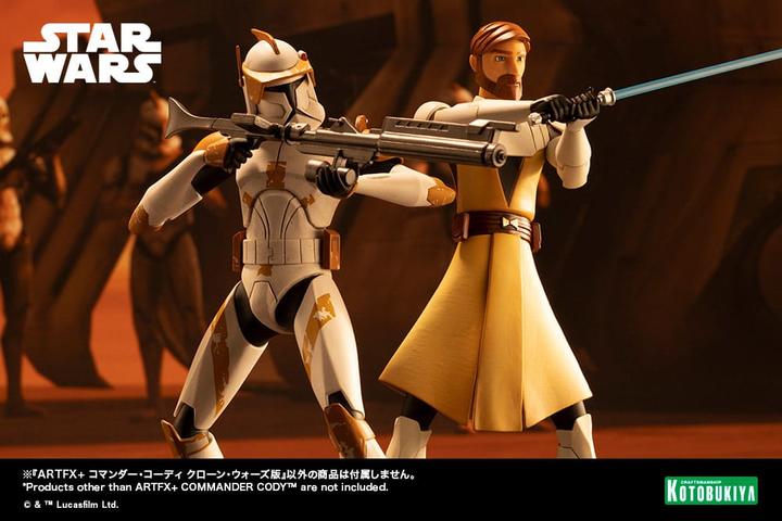 Actual product image Kotobukiya Star Wars The Clone Wars statuette PVC ARTFX 1/10 Commander Cody 17 cm