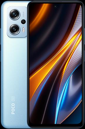 Actual product image Xiaomi Poco X4 GT (128 GB, Blue, 6.60", Dual SIM, 64 Mpx, 5G)