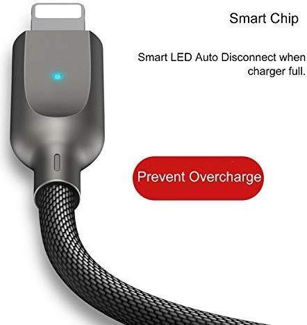 Produktbild Usams Cable USB USB-A - Lightning 1.9 m Black (IPYSUSB201) (1.90 m, USB 3.0)