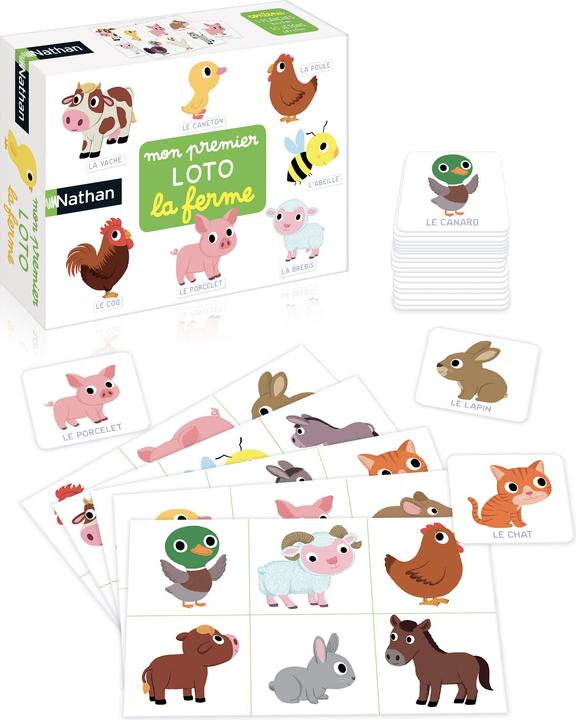 Image du produit Nathan 31152 Jeu de société loto Jeu de cartes Convient (Français)
