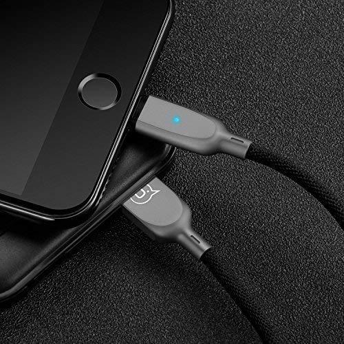 Produktbild Usams Cable USB USB-A - Lightning 1.9 m Black (IPYSUSB201) (1.90 m, USB 3.0)