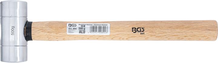 Actual product image BGS Aluminum Hammer Ø 45 mm 500 g (500 g)