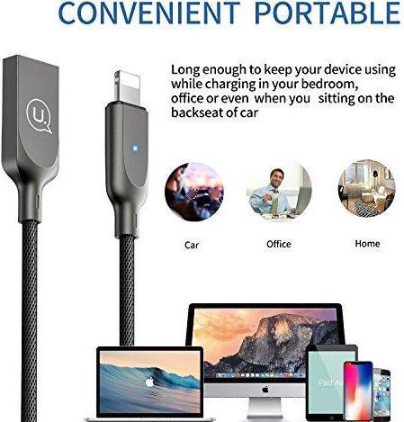 Produktbild Usams Cable USB USB-A - Lightning 1.9 m Blue (IPYSUSB202) (1.90 m, USB 3.0)