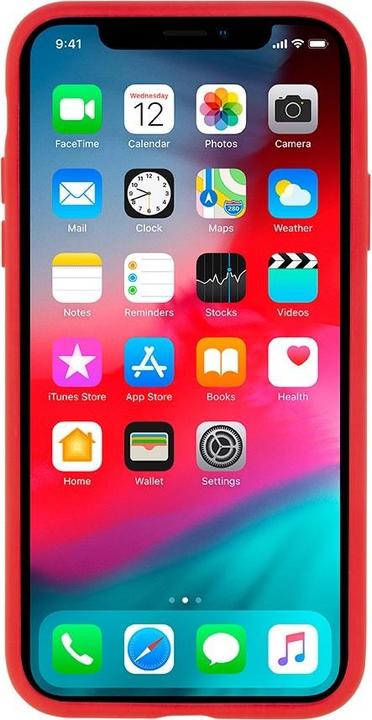 Actual product image partner Case Mercury Silicone case Samsung S906 S22 Plus 5G red (Samsung Galaxy S22+)