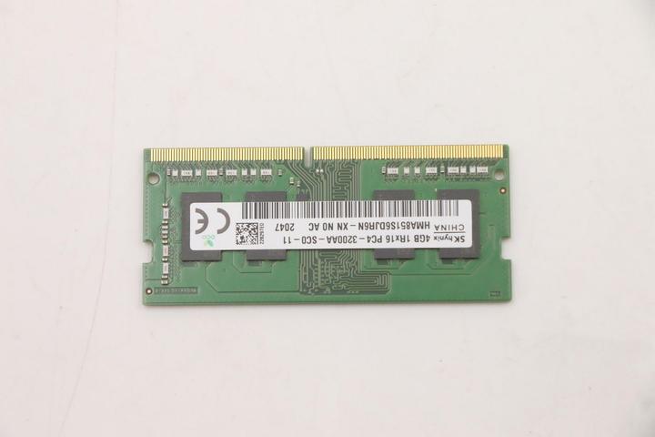Image du produit Lenovo SODIMM,4GB, DDR4, 3200,Hynix (3200 MHz, RAM DDR4, SO-DIMM)