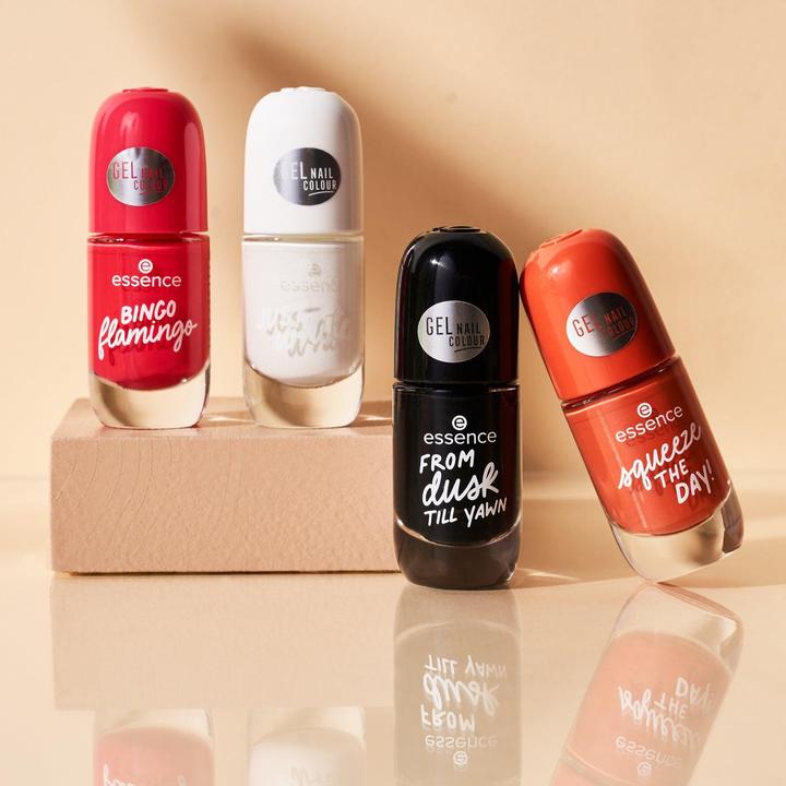 Produktbild essence gel nail (33 JUST white, Gel-Effekt Nagellack)