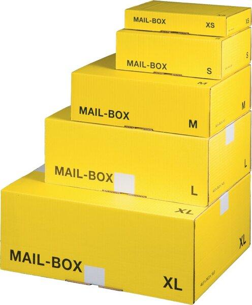 Image du produit Smartboxpro Carton d'expédition jaune 395x248x141mm Paquet de 20 pièces (20 x)