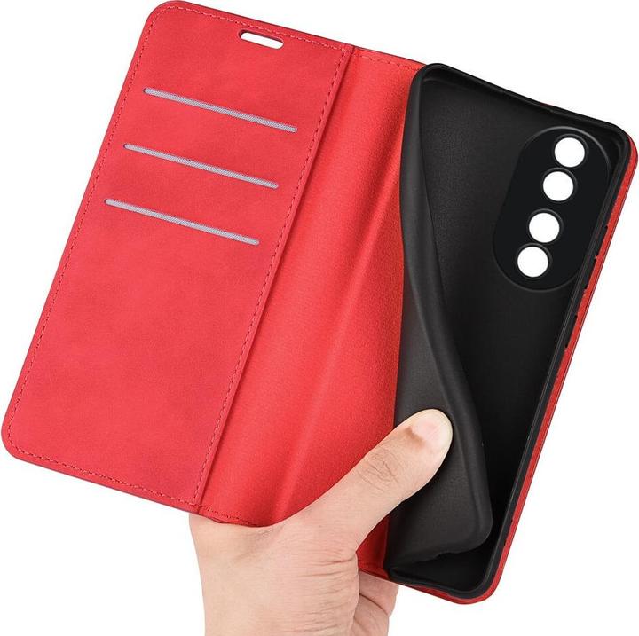 Produktbild Cover-Discount Honor 90 - Stand Flip Case Hülle rot (LG L90)