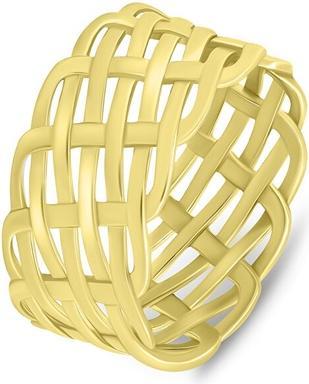 Produktbild Brilio Silver - Solid Gold Plated Ring RI065Y - Circuit: 54 mm (54)
