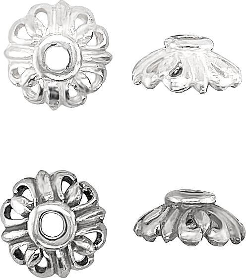 Actual product image Leyda Blossom Bead Caps