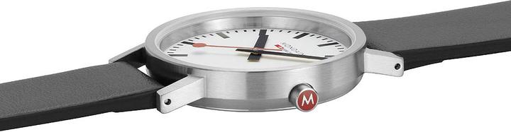Actual product image Mondaine Classic - Vegan brushed (Analogue wristwatch, Swiss made, 36 mm)
