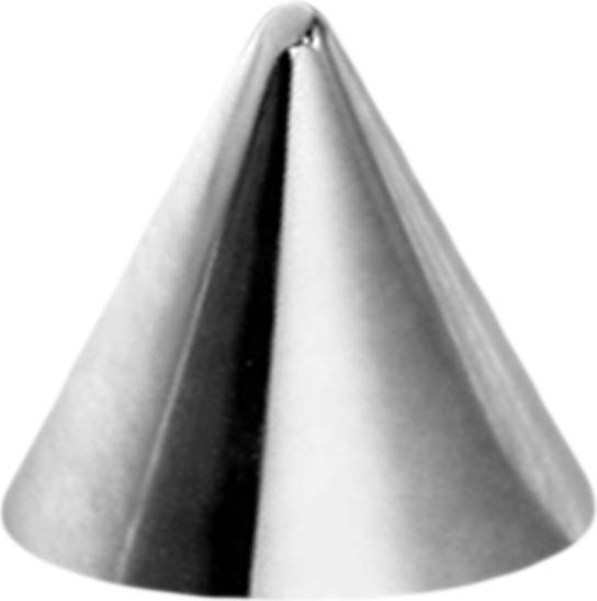 Star Piercing Cone silber (ohne Messing, Titan G23)