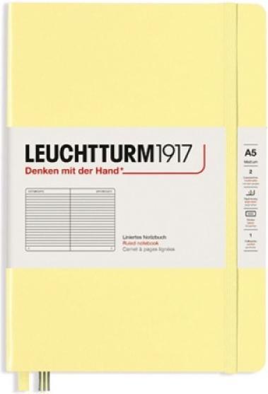 Produktbild Leuchtturm1917 Notizbuch (A5, Liniert, Harter Einband)