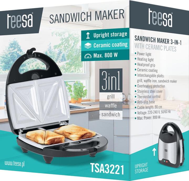 Image du produit Teesa Sandwich maker TSA3221