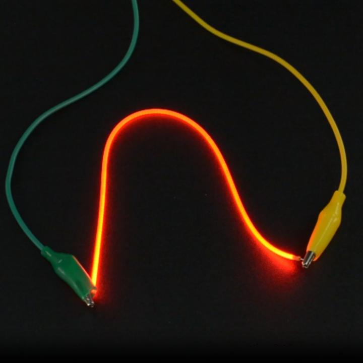 Actual product image DFRobot Flexibles LED-Filament Rot 3V 260mm 5 Stück