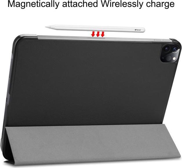 Produktbild MU Classic Dreifach faltbare Leder Hülle mit Auto Sleep/Wake Funktion (IPad Pro 11 (2020))