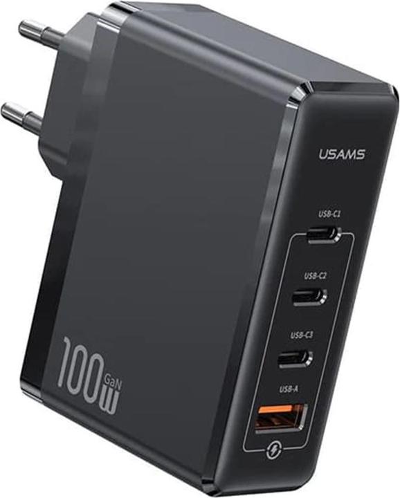 Immagine prodotto Usams Caricabatterie veloce GaN a 4 porte da 100W (100 W)