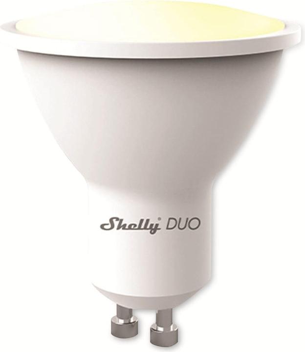 Produktbild Shelly Duo GU10 - RGBW (GU10, 5 W, 400 lm, 1 x, G)