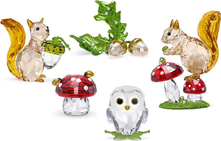 Actual product image Swarovski Idyllia squirrel and acorn