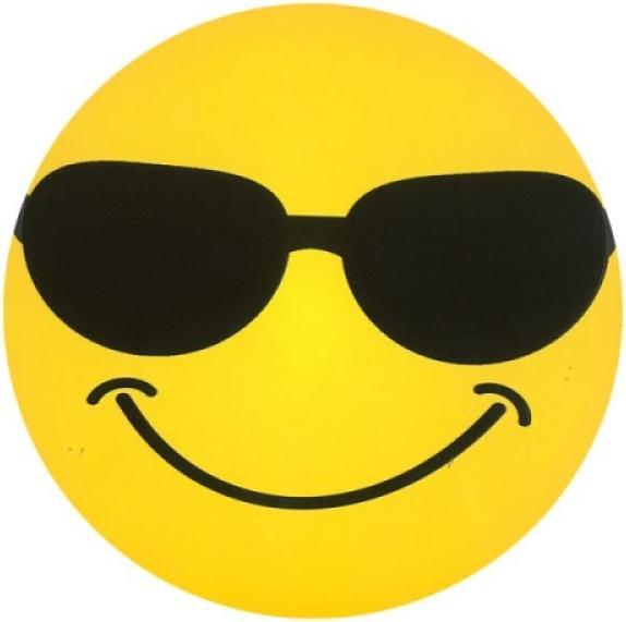 Immagine prodotto Edition Gollong Cartolina rotonda 14cm ridendo smiley con