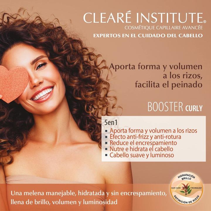 Image du produit Clearé Institute Booster Curly Boucles définies Hydratation et brillance 200ml (200 ml)