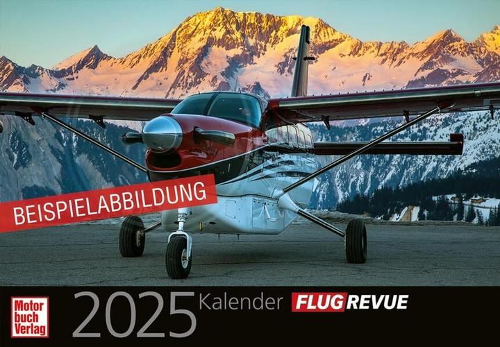 Actual product image FLUG REVUE Calendar 2025 (German)