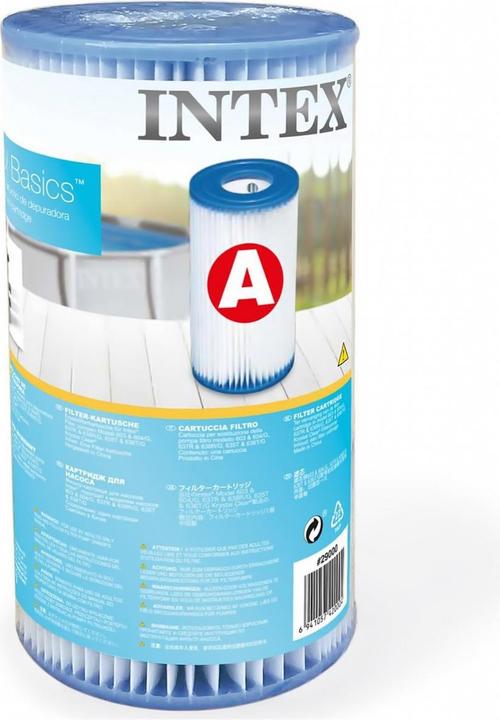 Actual product image Intex Filter cartridge type A
