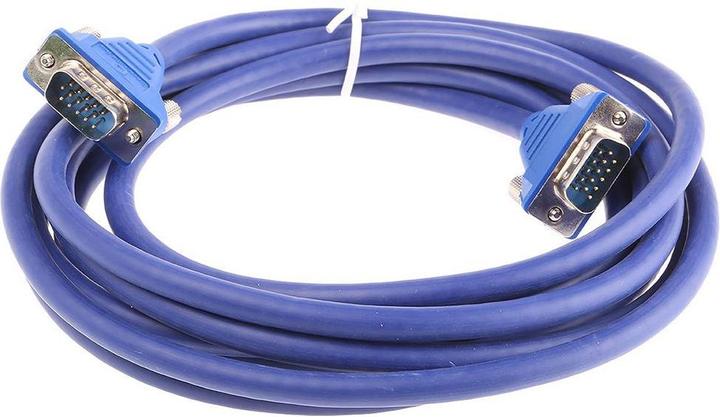 Image du produit Rs Pro Câble VGA A VGA / Mâle B VGA / Mâle, 3m bleu (0.22 m, VGA)