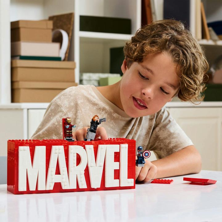 Actual product image LEGO Logo & Minifiguren (76313, LEGO Marvel)