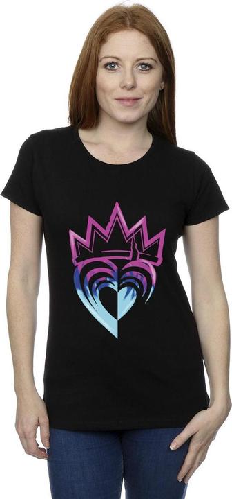 Immagine prodotto Disney Descendants Pink Crown Maglietta Donna (L)
