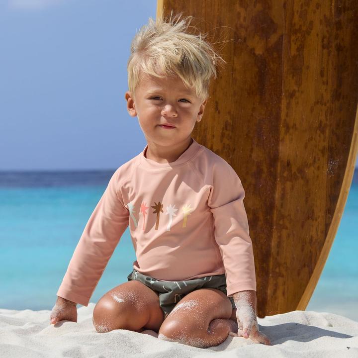 Produktbild Lässig Baby-Bademode Bade-Shirt LSF Long Sleeve Rashguard - Palms (68)