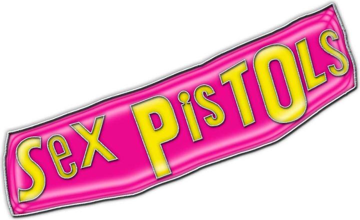 Sex Pistols Logo Abzeichen Emaille