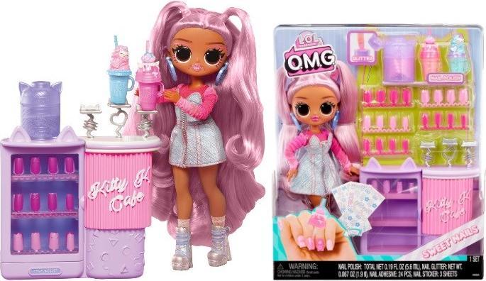 Produktbild MGA OMG Sweet Nails™ - Kitty K Café