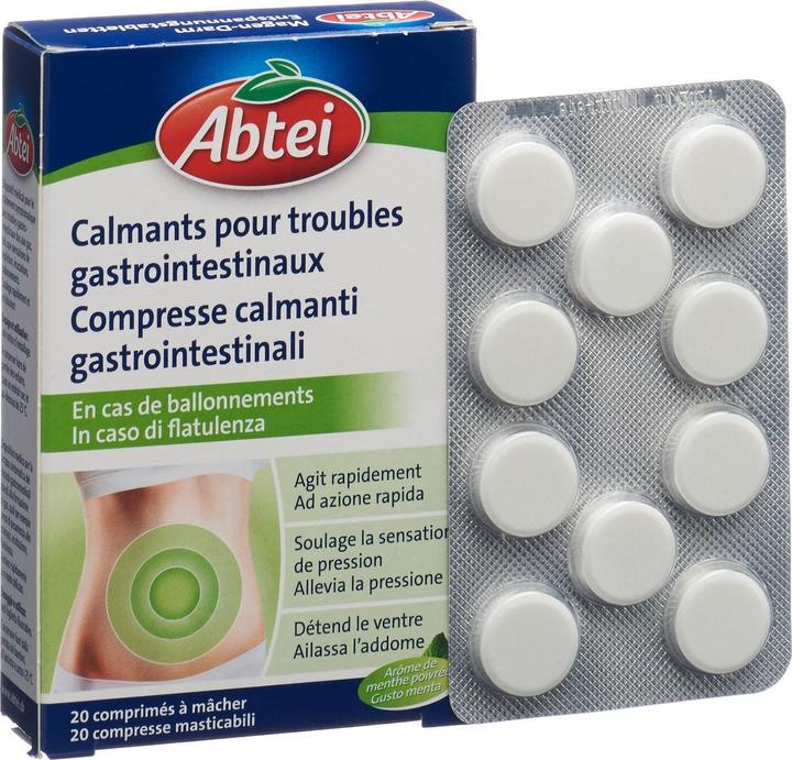 Produktbild Interdelta Magen-Darm Entspannungstabletten (20 Stk) (20 Stück, Tabletten)