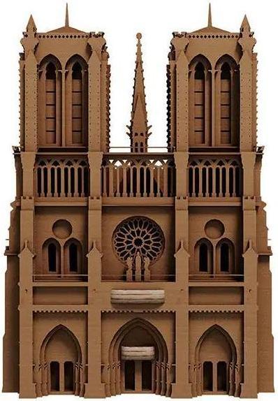 Produktbild Cartonic Notre-Dame de Paris - 3D Modell aus Karton